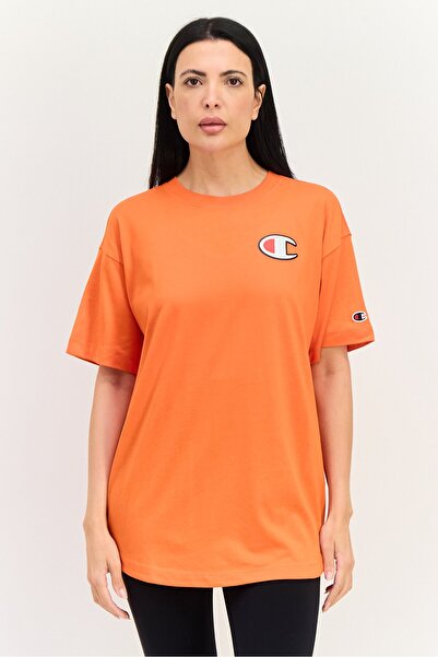 Champion Women Sportswear Fit Short Sleeve Outdoor T-Shirt, Orange