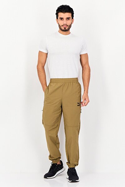 Puma Men Sportswear Fit Training Track Pants, Khaki