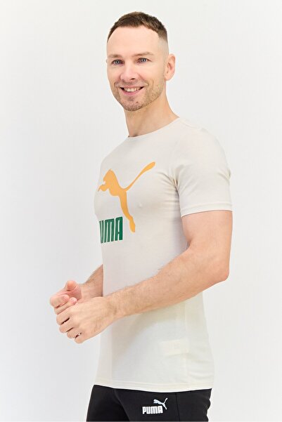 Puma Men Sportswear Fit Short Sleeve Outdoor T-Shirt, Alpine Snow