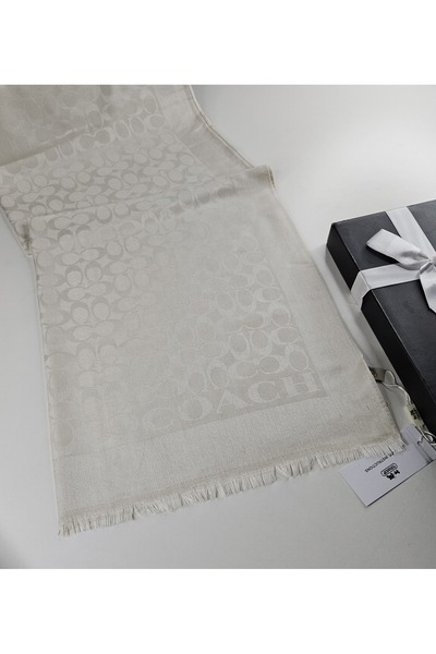 sem oyuncak Luxury Shawl C Pattern Cotton Cashmere Silk Shawl 4 Seasons Double-Sided 75 X 200 cm