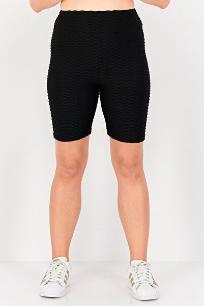Forever 21 Women Sportswear Fit Biker Shorts, Black