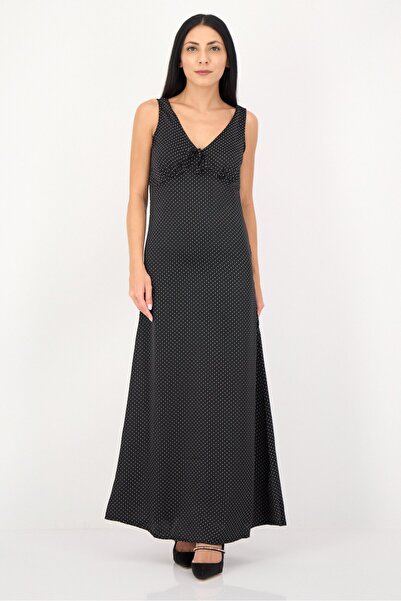 Brave Soul Women Polka Maxi Dress, Multicolor