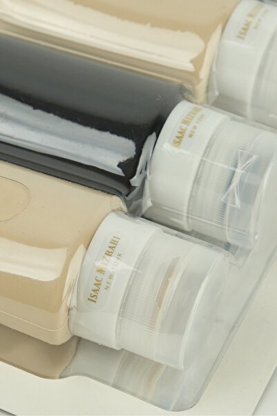 ISAAC MIZRAHI 4 Pieces Silicone Travel Bottles, Multicolor