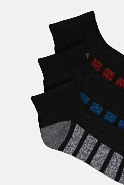 U.S. Polo Assn. Men 10 Pairs Brand Logo Quarter Crew Socks, Multicolor