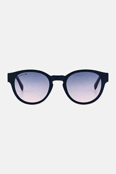 Lacoste Women L6000S Round Polarized Sunglasses, Emerald