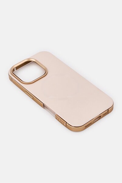 Levelo iPhone 16 Pro Opulis MagSafe Compatible Phone Case, Desert Titanium