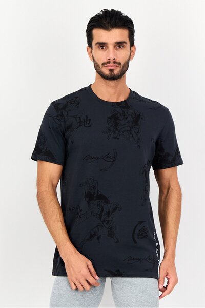 Under Armour Curry x Men Loose Fit Short Sleeves Outdoor T-shirt, Grey