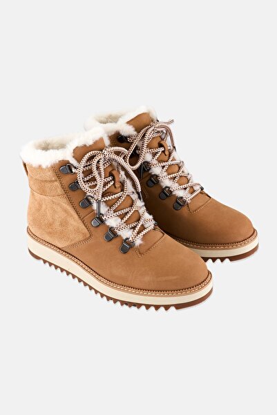 Toms Women Mojave Lace Up Ankle Boots, Tan