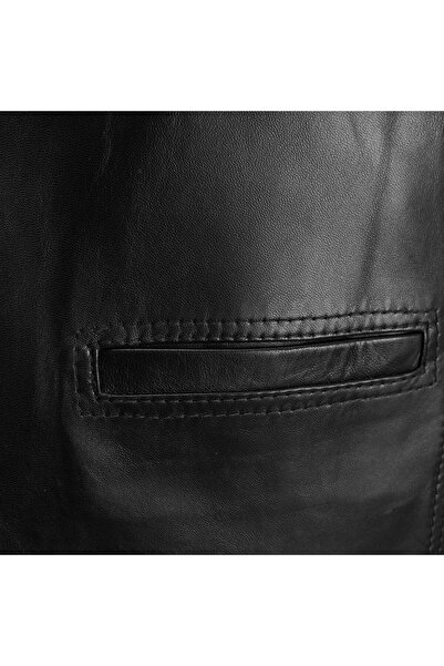 Desa Aditsan Black Men's Leather Vest