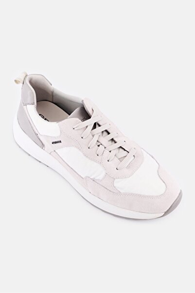 Geox Men Titanio Lace Up Micro Suede Shoes, Multicolor