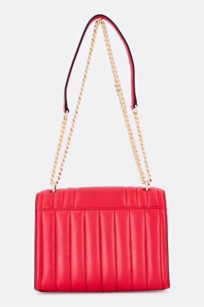 Michael Kors Women Brand Logo Shoulder Bag, Red