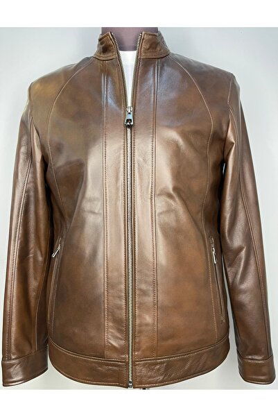 RIOTELLI سترة رجالية من الجلد الطبيعي من هاكم ياكا