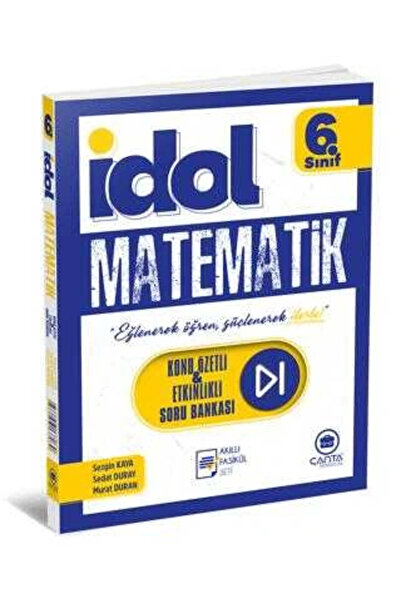 Çanta Yayıncılık Çanta Yayınları 6. Sınıf İdol Matematik Konu Özetli ve Etkin...