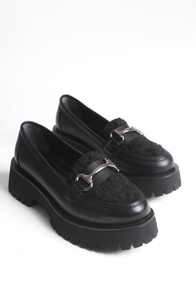 Liza Shoes BELGİ Γυναικείο βελούδινο loafer A019 - K613