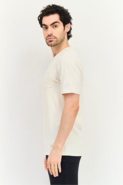 Champion Men Sportswear Fit Short Sleeve Outdoor T-Shirt, Off White