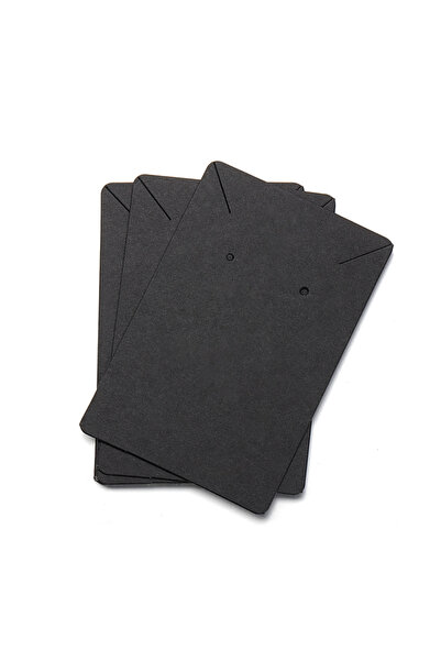 Choice 6 × 9 سم لون أسود 50 قطعة/الوحدة 6 × 9 سم بطاقات ورق كرافت أقراط قلادا...