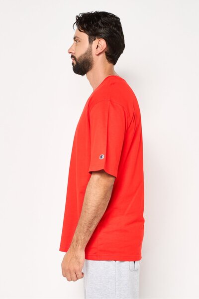 Champion Men Sportswear Fit Short Sleeve Outdoor T-Shirt, Red