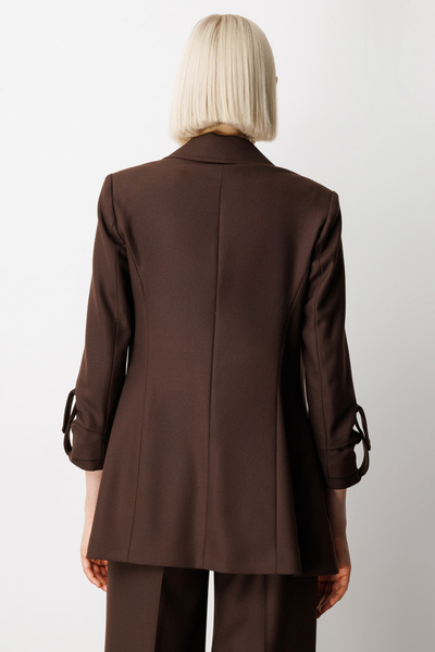 Ekol Bag Pocket Jacket with Sleeve Epaulettes