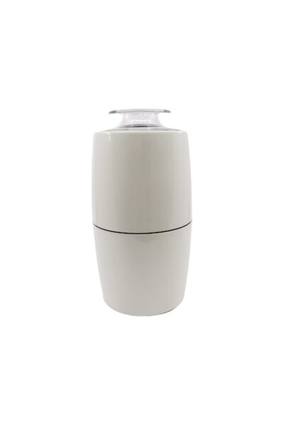 Doty Mini coffee grinder CoffeeCrush, stainless steel, elegant design, 60g, 20x10 cm, white,