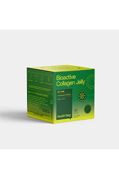 Bioactive مكمل غذائي جيلي الكولاجين بنكهة الليمون الحامض - 40 كيسًا