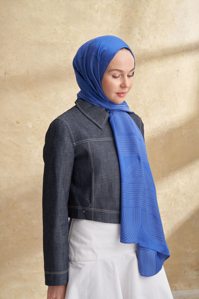 ARMANDA ŞAL FIORI JACQUARD LINE - SAKS