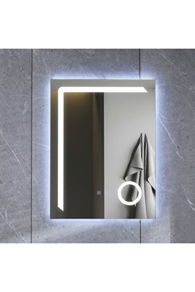 Smack Oglindă LED și tactilă, cu funcție de dezaburire, 60 x 80 cm,