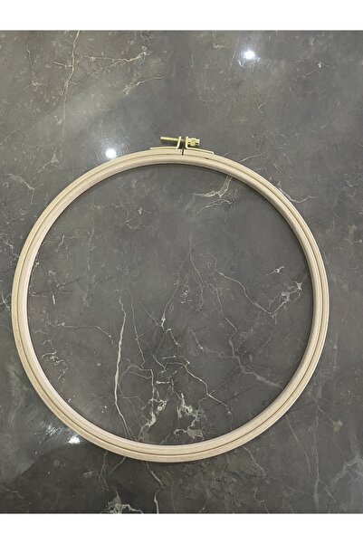 Glow ALLIZOL KASNAK (AL 202-8),Allizol Vidalı Ahşap Nakış Kasnağı (25 CM'LİK ...
