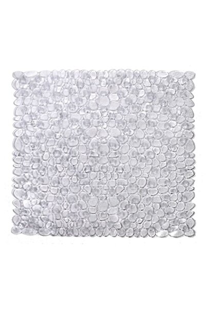 OEM Covoraș de baie ISJ1477, antiderapant, 50 x 50 cm, transparent