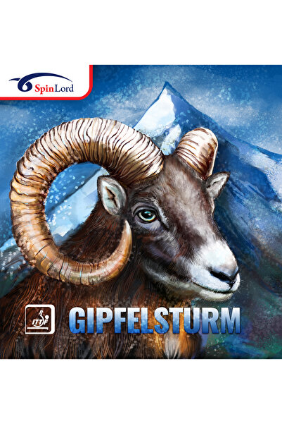 spinlord Gipfelsturm - Fata de tenis de masa Medium Pips burete de grosime 1....