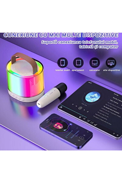 OEM Set boxa si microfon wireless pentru karaoke