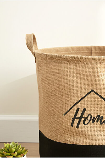 FH finehome Hoome Round Basket Black Large