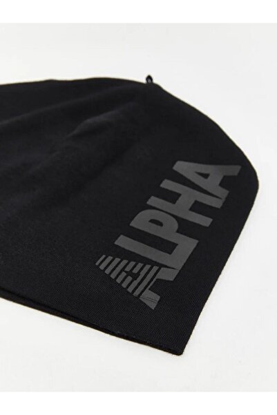 LC Waikiki Text Printed Boy's Beret (W5)