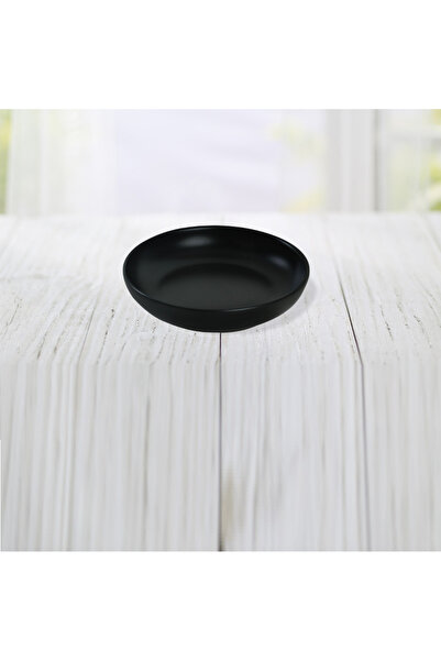 Keramika Nordic Dinner Plate 18 cm Matte Black Set of 6