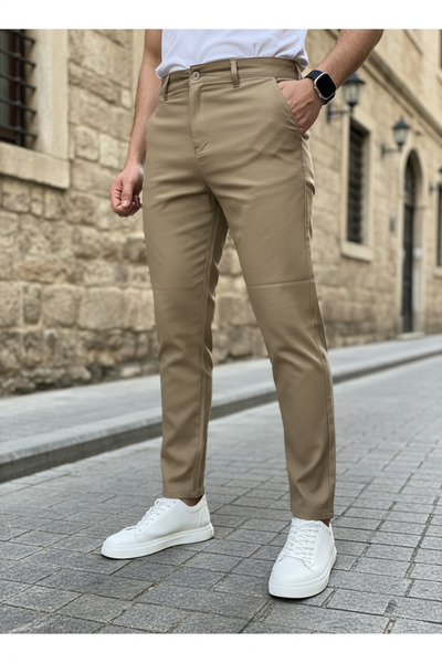 hello7 Men's Slim Fit Chino Pants Casual Stylish