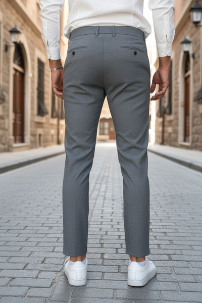 hello7 Ανδρικό παντελόνι Chino Slim Fit Casual και κομψό