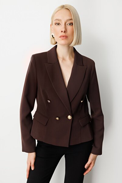 Ekol Kruvaze Yaka Vatkalı Ceket