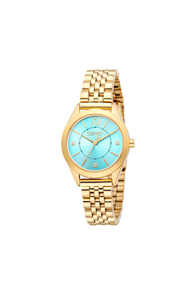 Esprit Women's Gold Stainless Steel Watch | Es1l434m1035