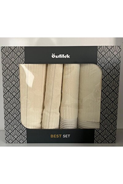 Özdilek Moderni Kat Best Set Turkish Bath Set Towel Set