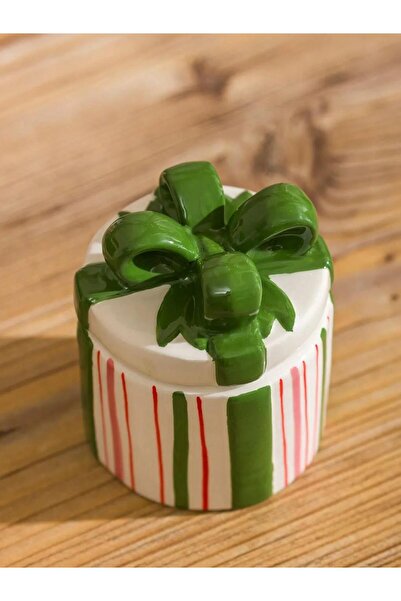 LC Waikiki Printed Ceramic Storage Container 8 cm (W5)