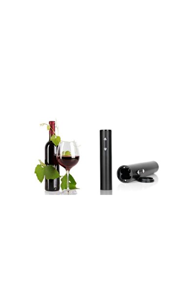 Doty Electric Corkscrew Silver Diamond, battery-operated, stylish design, easy to use, black,