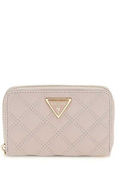 Guess Portofel compact Giully cu aspect matlasat