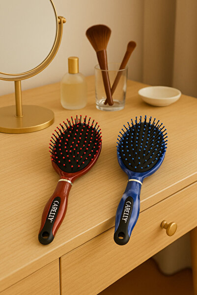 SİHİRLİ AYAKLAR Hair Comb No Hair Pulling Comb Soft Comb Hair Brush 24cm