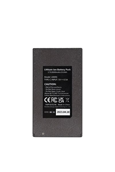 8000mAh Şarj Edilebilir Lityum Pil Paketi