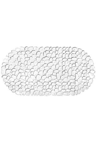 OEM Covoraș de baie antiderapant ISJ1474, model piatră, formă ovală, 69 x 38 ...