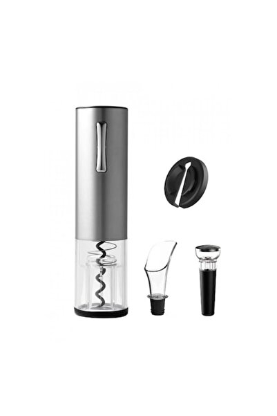 Doty AutomaticWineSet wine set, electric, foil cutter, aerator, dropper, USB, silver