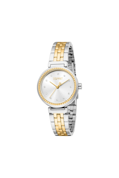 Esprit Women's Silver & Gold Watch | Es1l506m0075
