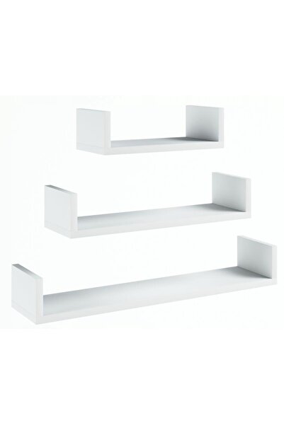 Other EX3 Raft suspendat alb MARE, set de 3 rafturi