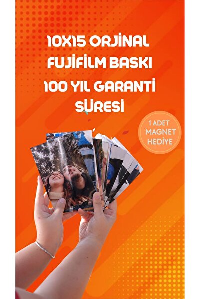 fotobaskıcım 25 Adet 10x15 Gerçek Fotoğraf Kağıdına Baskı – Fujifilm Kalitesi