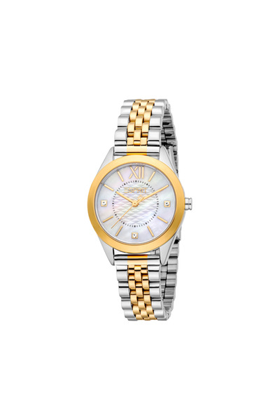 Esprit Women's Silver & Gold Watch | Es1l434m1055