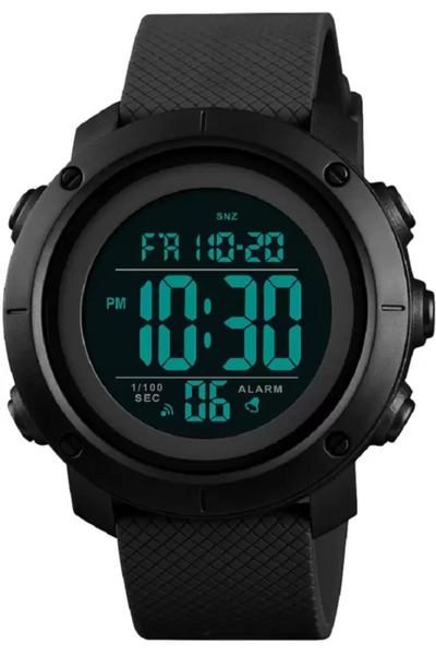 Skmei Ανδρικό ρολόι ψηφιακού χρονογράφου με ξυπνητήρι και χρονόμετρο 5 ATM